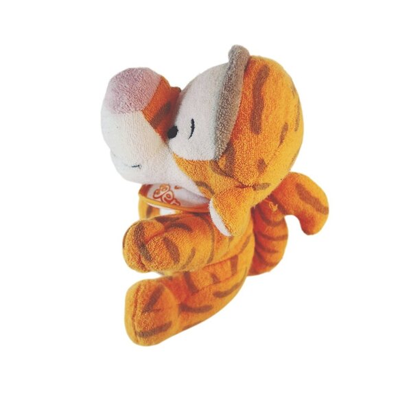 Walt Disney World Baby Tigger Bean Bag Plush Stuffed Animal Toy Terry Cloth 7” - Picture 3 of 7